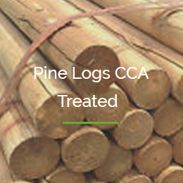Pine Logs CCA Treated